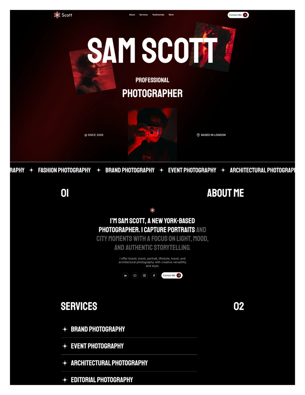 Thiết kế Sam Scott